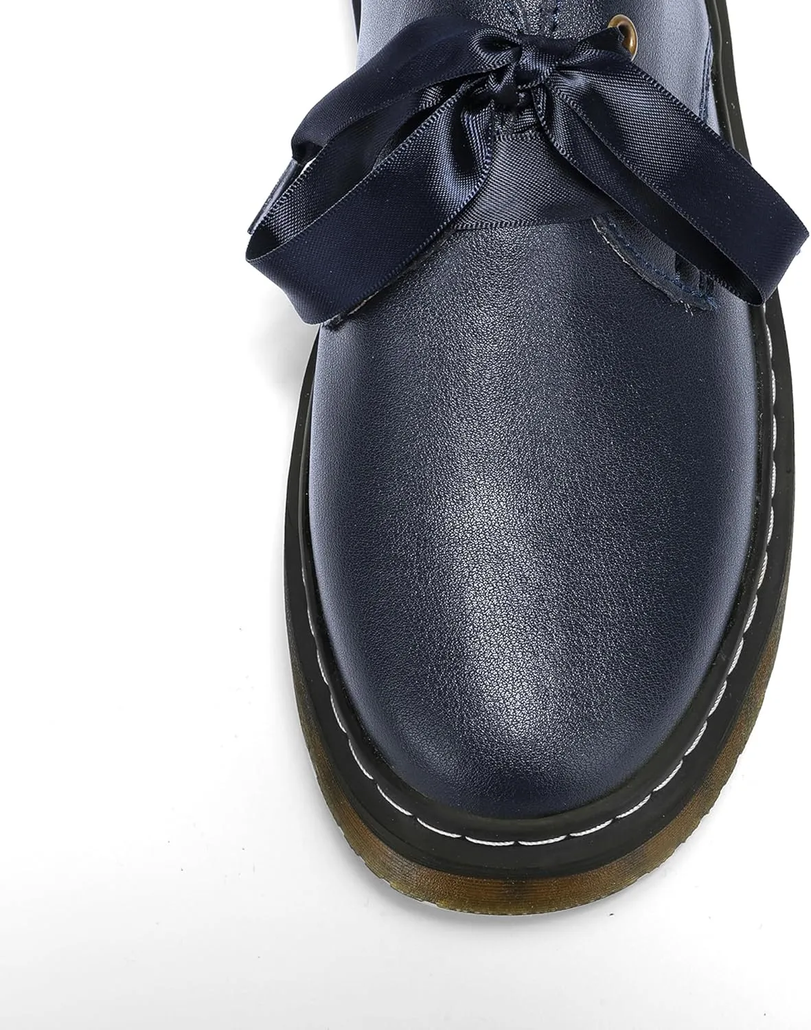 Women Lace-up Platform Chunky Loafers Classic Lug Sole Oxford Shoes Business Work Office Dress Shoes