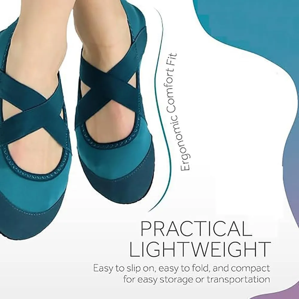 Women's Foldable Portable Flats Travel Ballet Flat Roll Up Slipper ShoesParty Bridesmaids Guests Wedding Yoga Sporty Minimalist Motion Comfort Fit Shoes