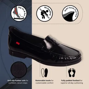 Womens Hands Free Slip On Fashion Classic Casual Comfort Penny Loafers for Women