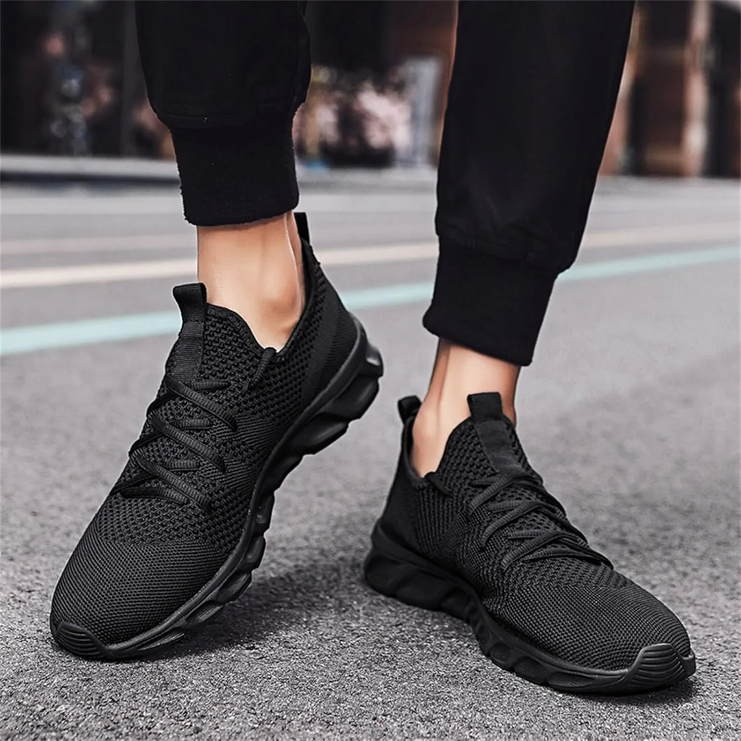 Workout Athletic Sport Shoes for Men Breathable Mesh Comfortable Tennis Shoe Breathable Diabetic Shoes for Men