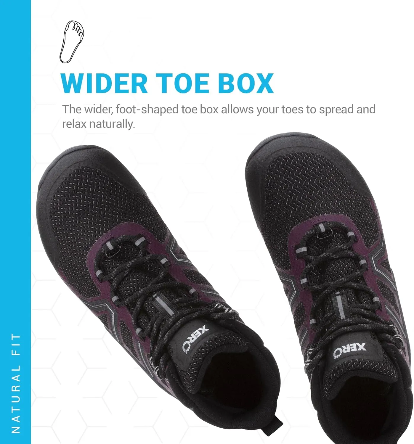 Xero Shoes Women's Xcursion Zero Drop Waterproof Hiking Boot