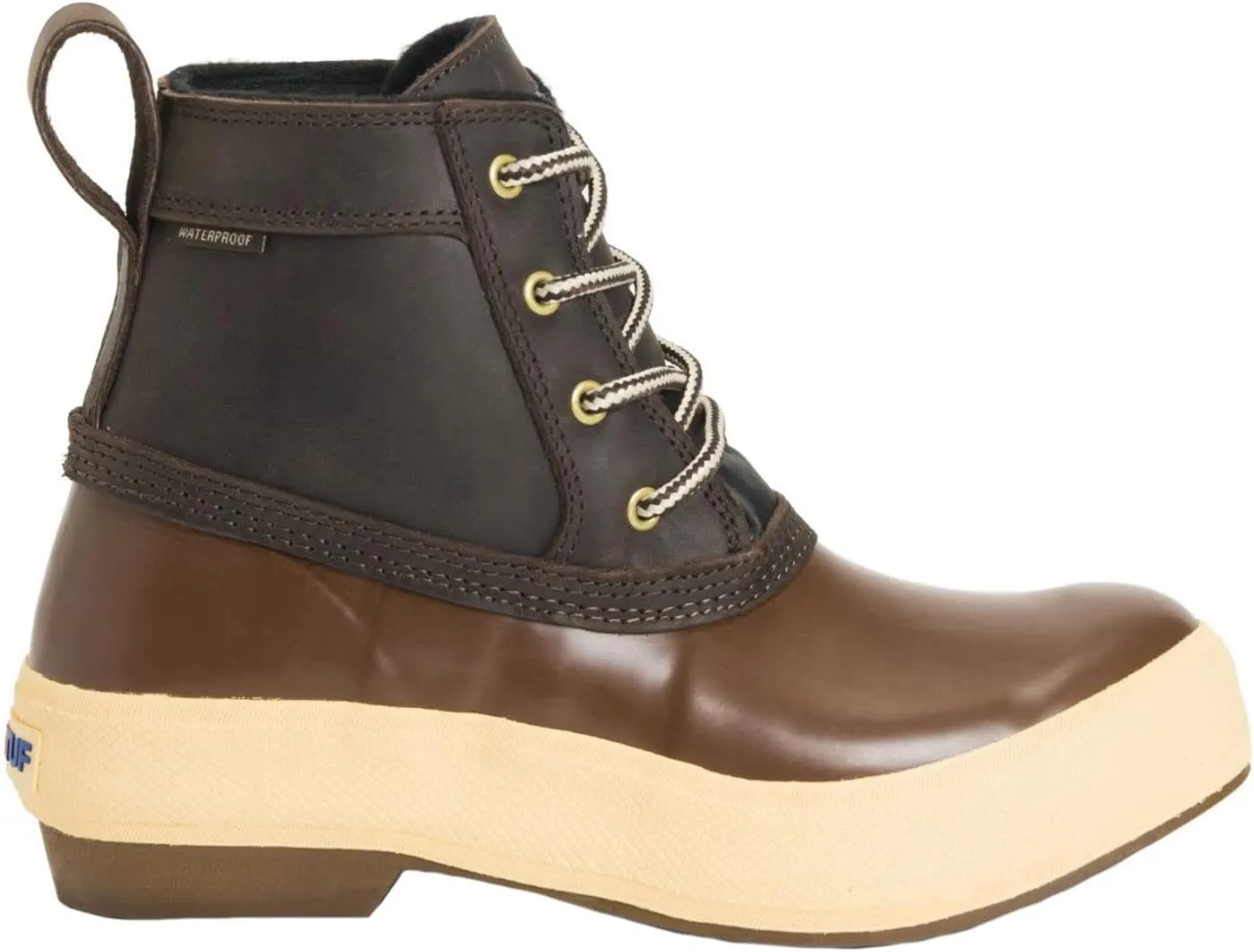 Xtratuf Women's 6in Casual Over-The-Ankle Waterproof Slip-Resistant Arch Support Leather Legacy Lace Boots